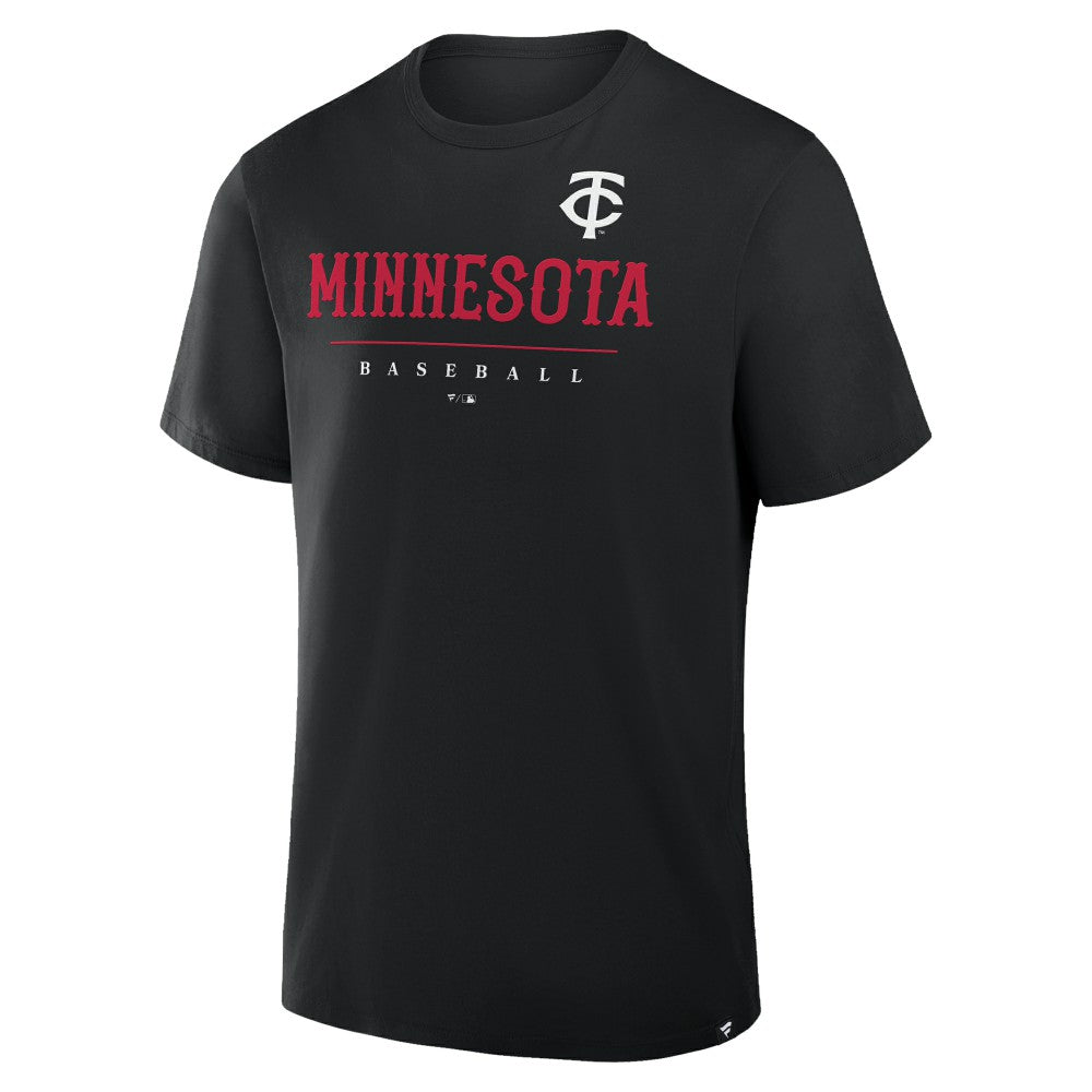 Minnesota Twins Color Pop Legacy Clubhouse T-Shirt Black