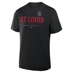 St. Louis Cardinals Color Pop Legacy Clubhouse T-Shirt Black