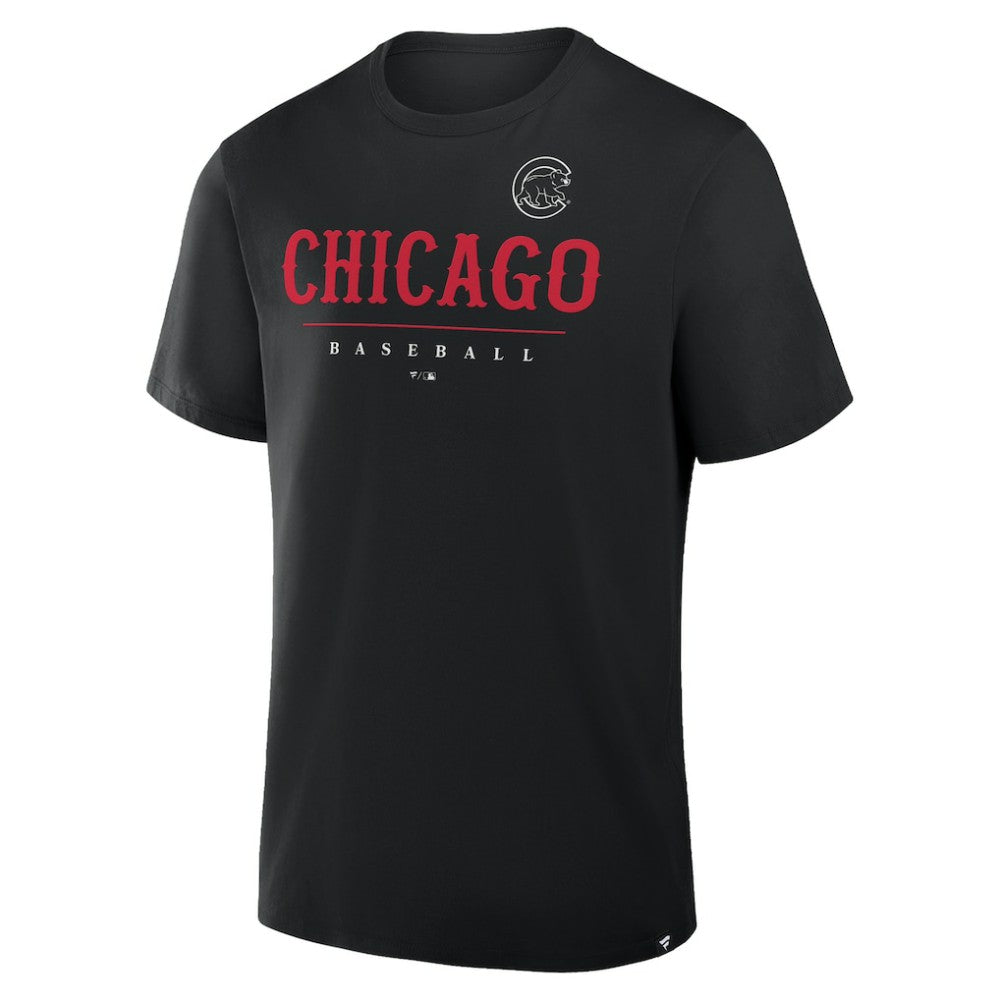 Chicago Cubs Color Pop Legacy Clubhouse T-Shirt Black