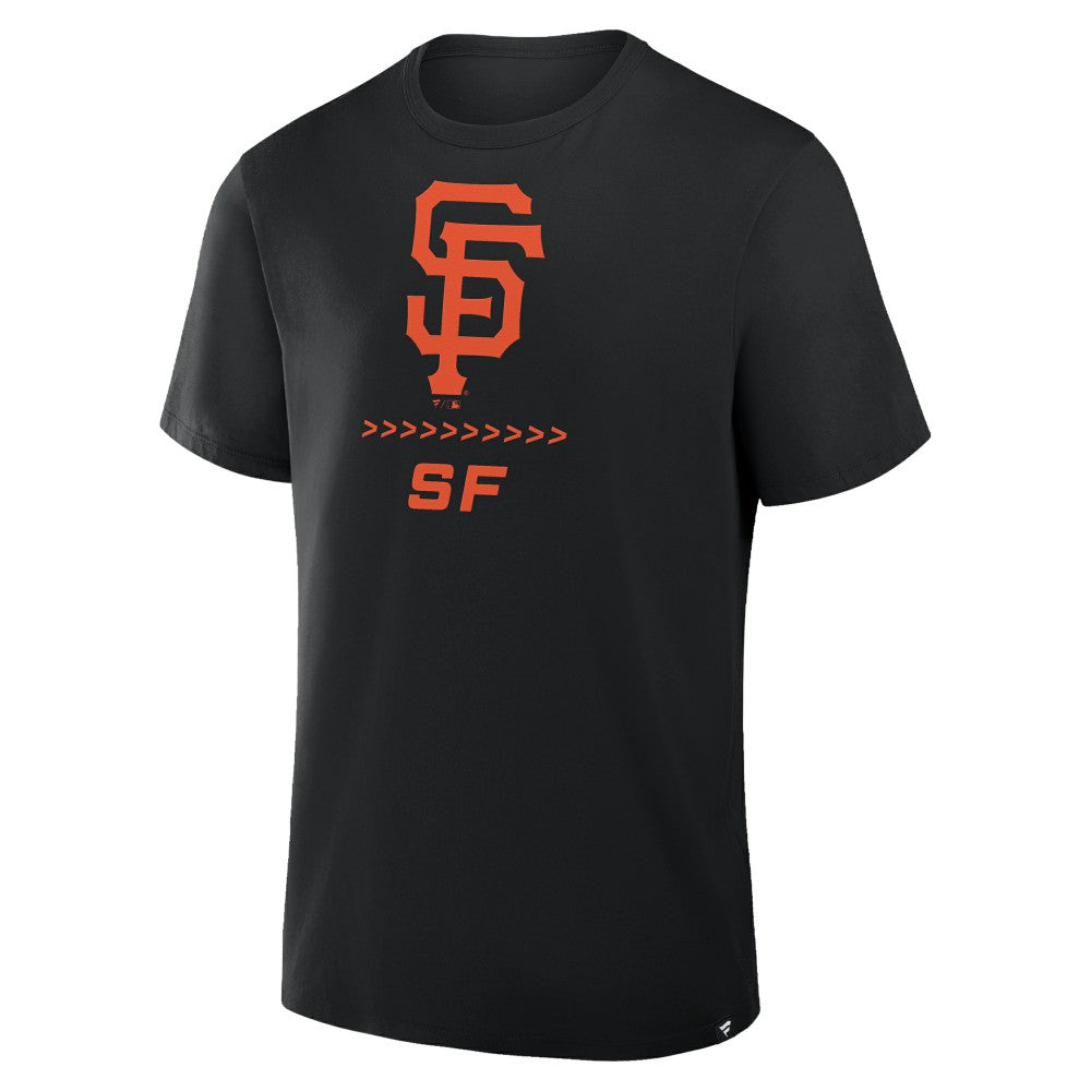 San Francisco Giants Clubhouse Legacy Side Swipe T-Shirt Black