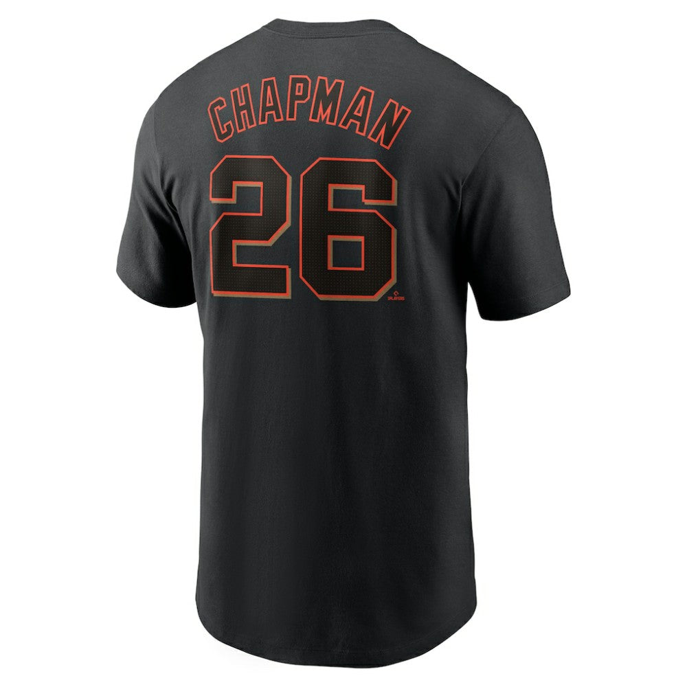 Matt Chapman San Francisco Giants Fuse Name & Number T-Shirt Black | Nike