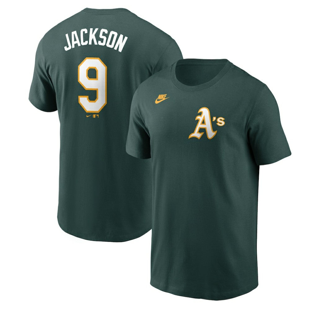 Reggie Jackson Athletics Fuse Name & Number T-Shirt Green | Nike