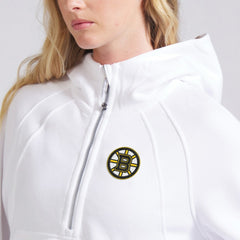 Boston Bruins lululemon Women's Scuba Oversized Half-Zip Hoodie White