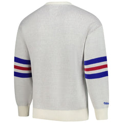 Chicago Cubs Retro Pullover Sweater Cream | Mitchell & Ness
