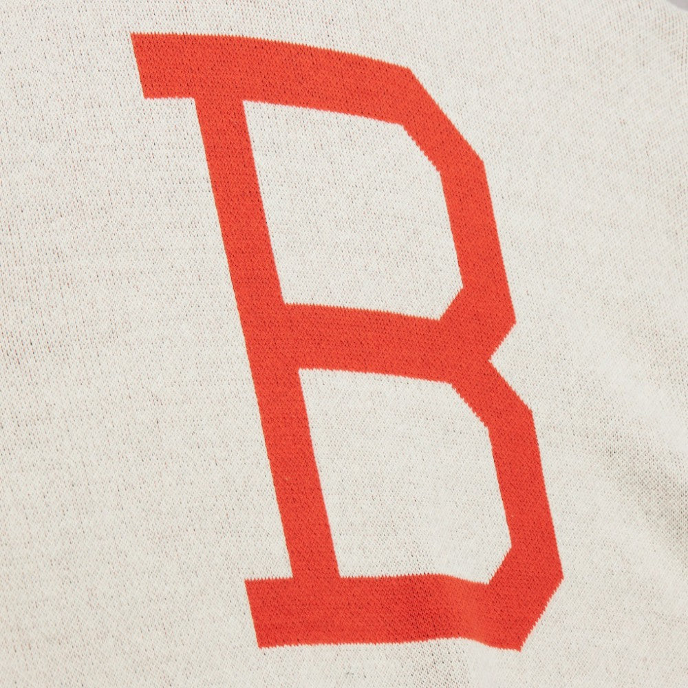 Baltimore Orioles Retro Pullover Sweater Cream | Mitchell & Ness