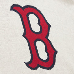 Boston Red Sox Retro Pullover Sweater Cream | Mitchell & Ness