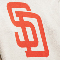 San Diego Padres Retro Pullover Sweater Cream | Mitchell & Ness