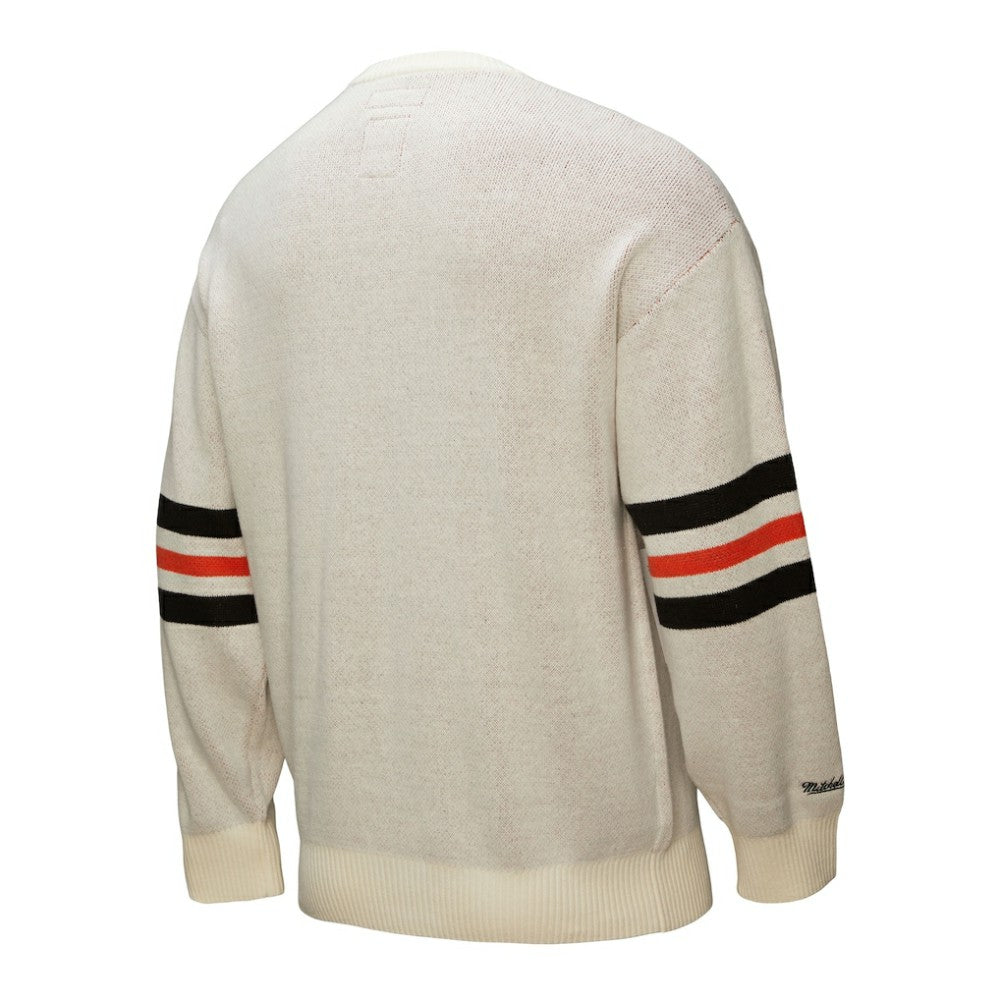 San Francisco Giants Retro Pullover Sweater Cream | Mitchell & Ness