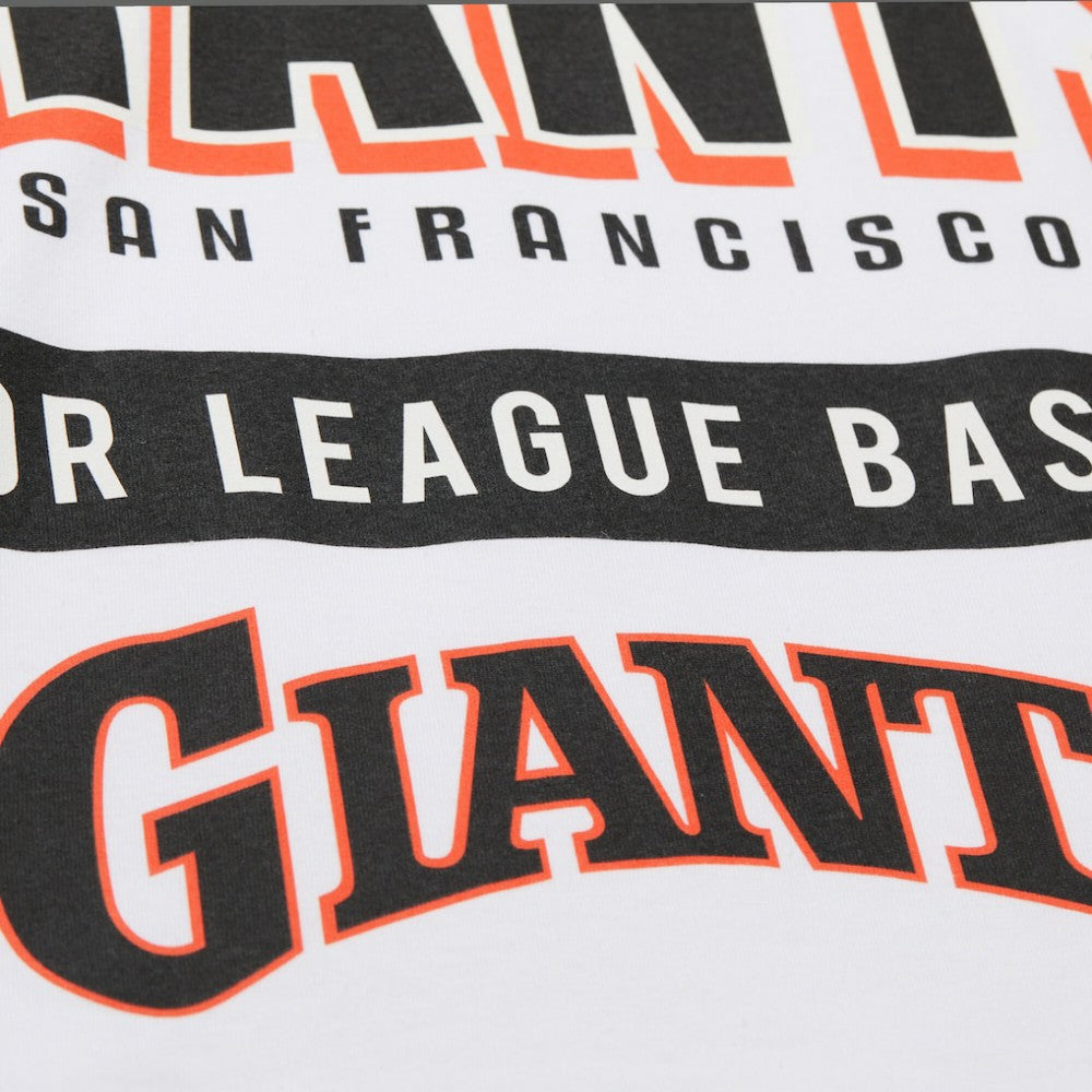 San Francisco Giants Cooperstown Collection Team Origins Premium T-Shirt White | Mitchell & Ness