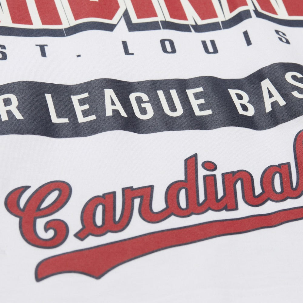 St. Louis Cardinals Cooperstown Collection Team Origins Premium T-Shirt White | Mitchell & Ness