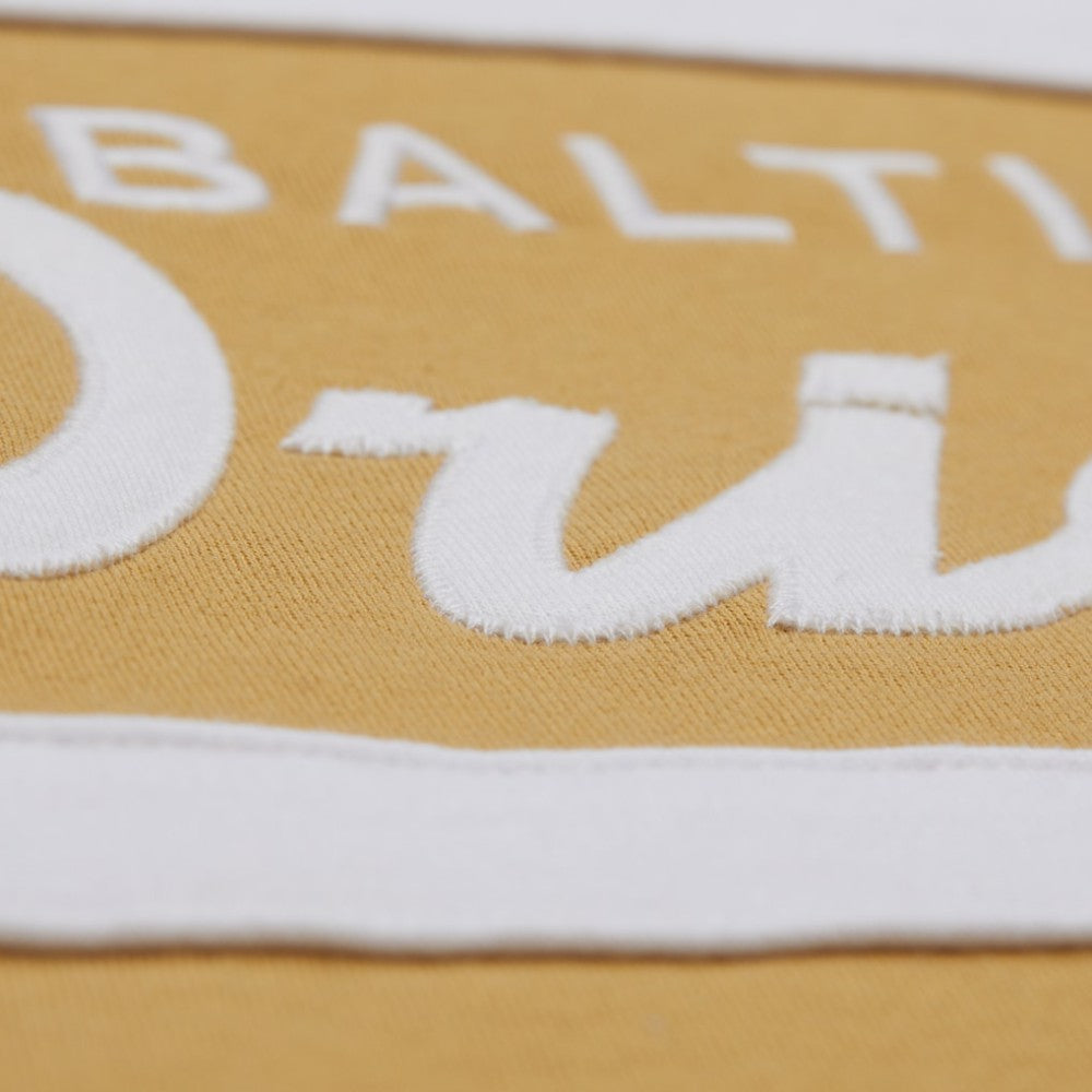 Baltimore Orioles Head Coach Pullover Hoodie Tan/Cream | Mitchell & Ness