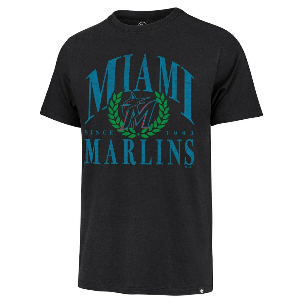 Miami Marlins Pitchout Franklin T-Shirt Black | 47 brand