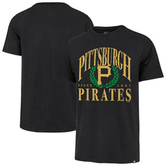 Pittsburgh Pirates Pitchout Franklin T-Shirt Black | 47 brand