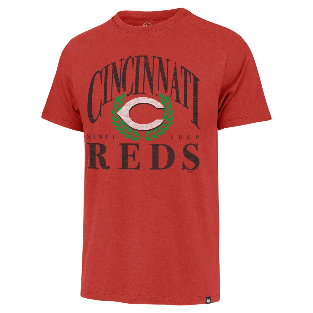 Cincinnati Reds Pitchout Franklin T-Shirt Red | 47 brand