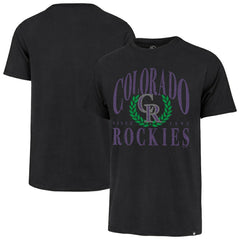 Colorado Rockies Pitchout Franklin T-Shirt Black | 47 brand