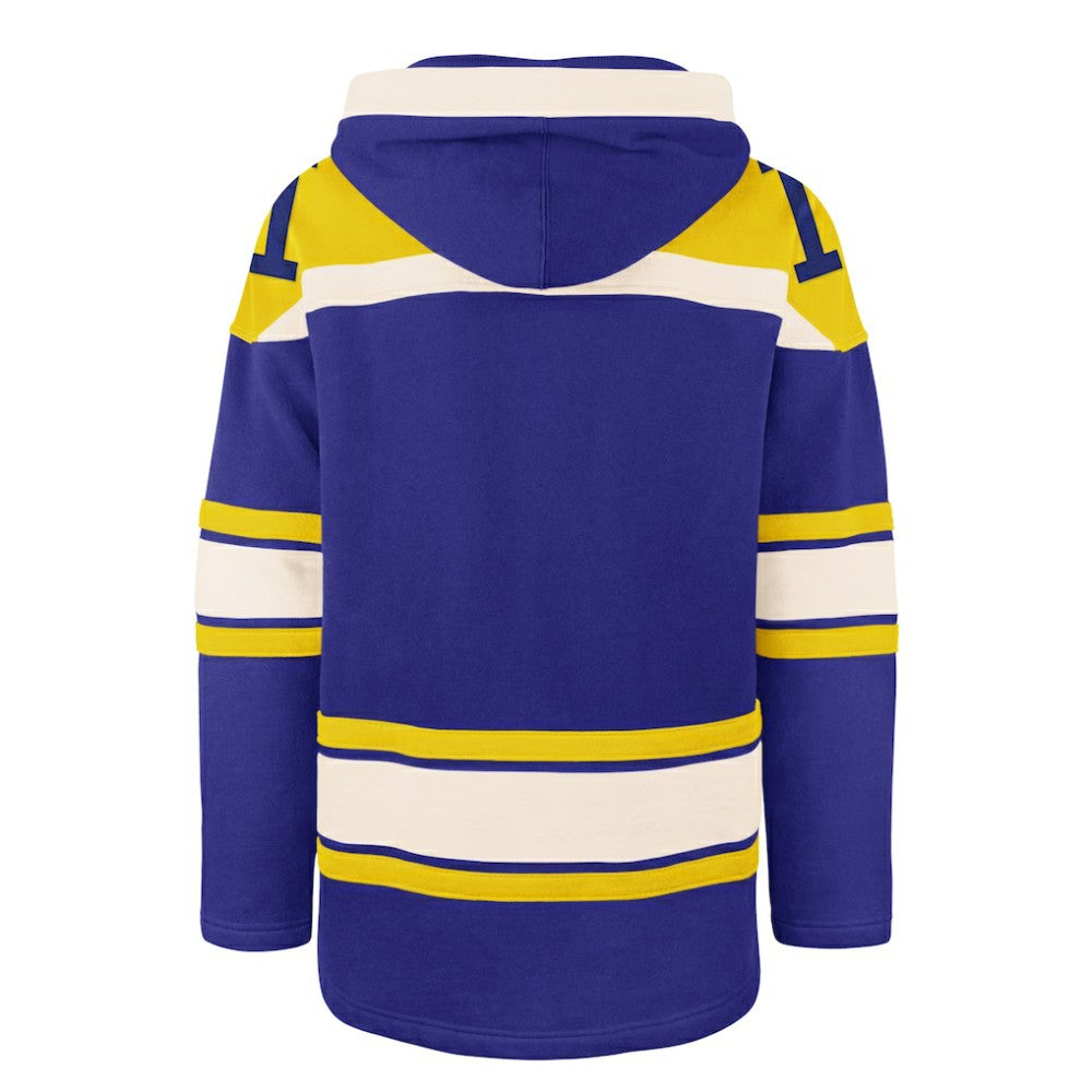 Milwaukee Brewers Superior Lacer Pullover Hoodie Royal | 47 brand