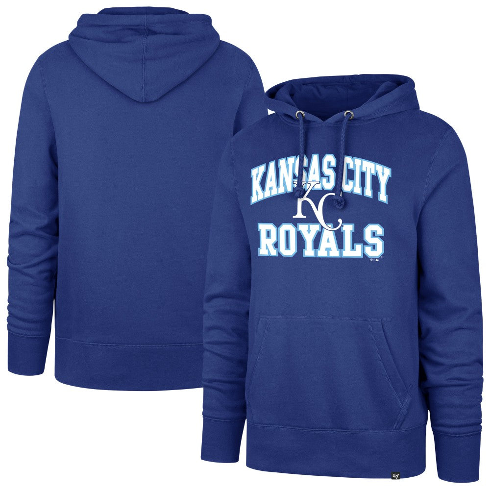Kansas City Royals  Velocity Headline Pullover Hoodie Royal | 47 brand
