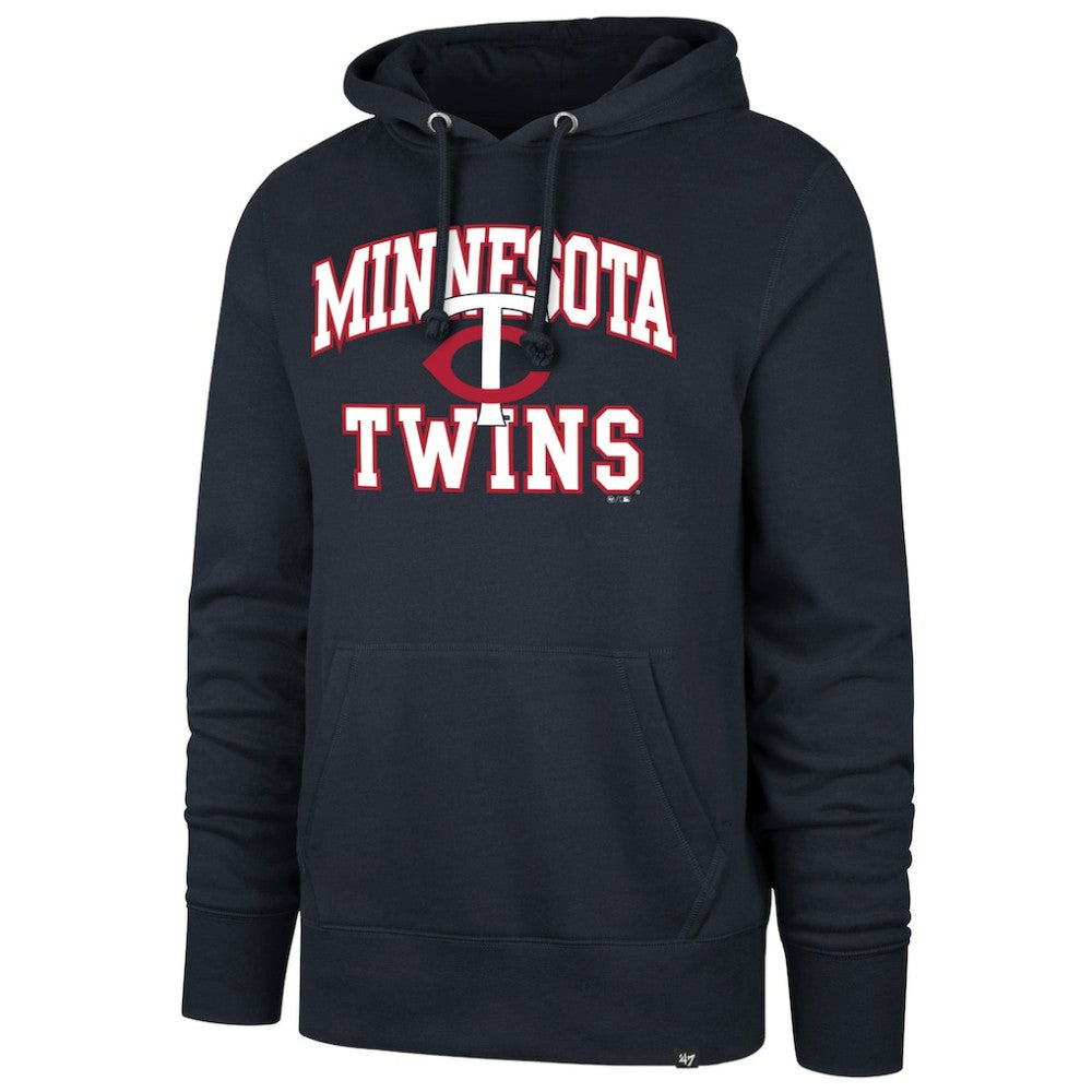 Minnesota Twins  Velocity Headline Pullover Hoodie Navy | 47 brand