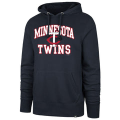 Minnesota Twins  Velocity Headline Pullover Hoodie Navy | 47 brand