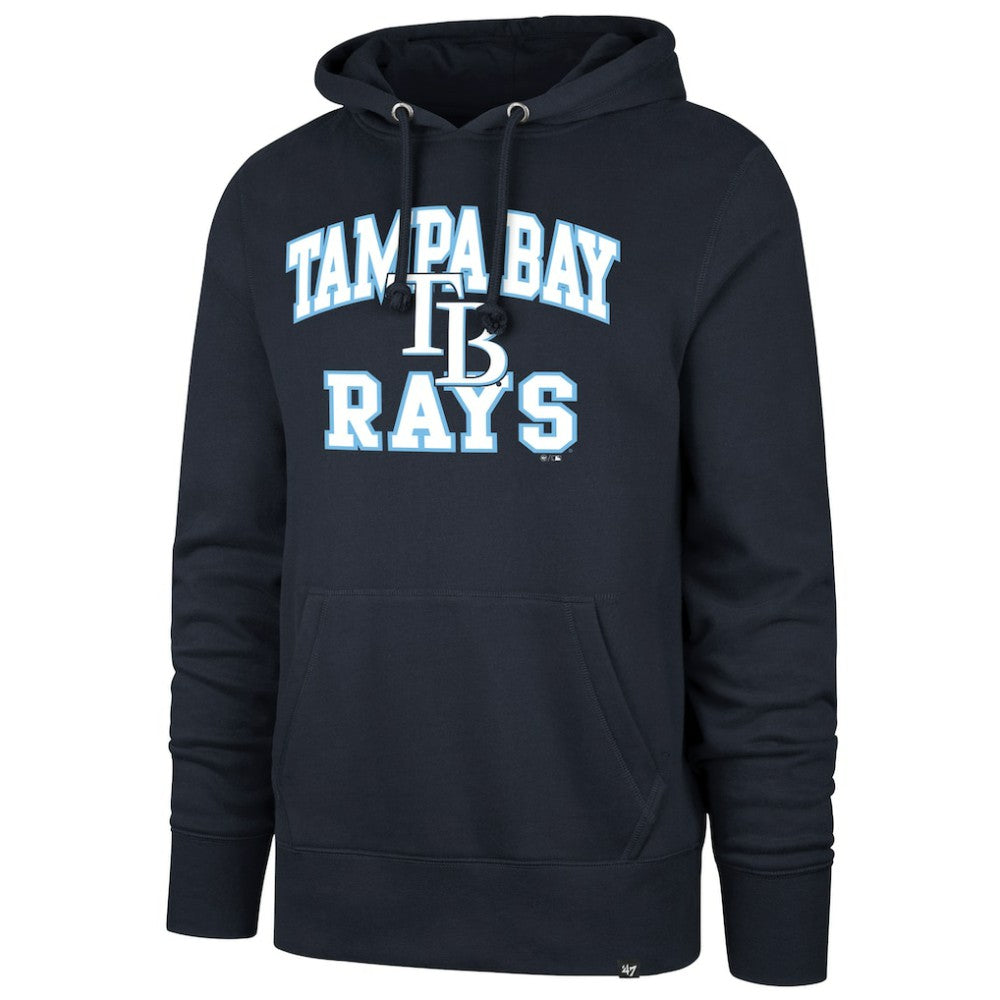 Tampa Bay Rays  Velocity Headline Pullover Hoodie Navy | 47 brand