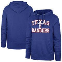 Texas Rangers  Velocity Headline Pullover Hoodie Royal | 47 brand