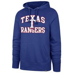 Texas Rangers  Velocity Headline Pullover Hoodie Royal | 47 brand
