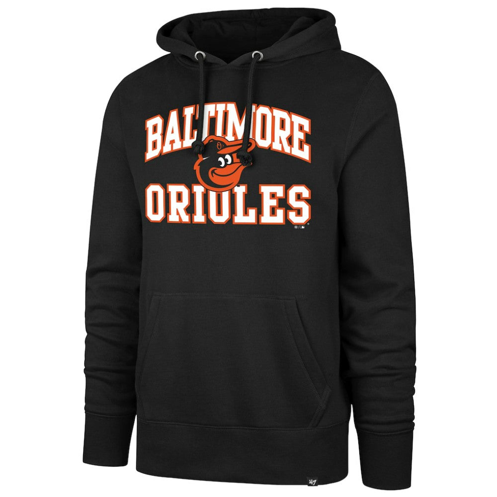 Baltimore Orioles  Velocity Headline Pullover Hoodie Black | 47 brand