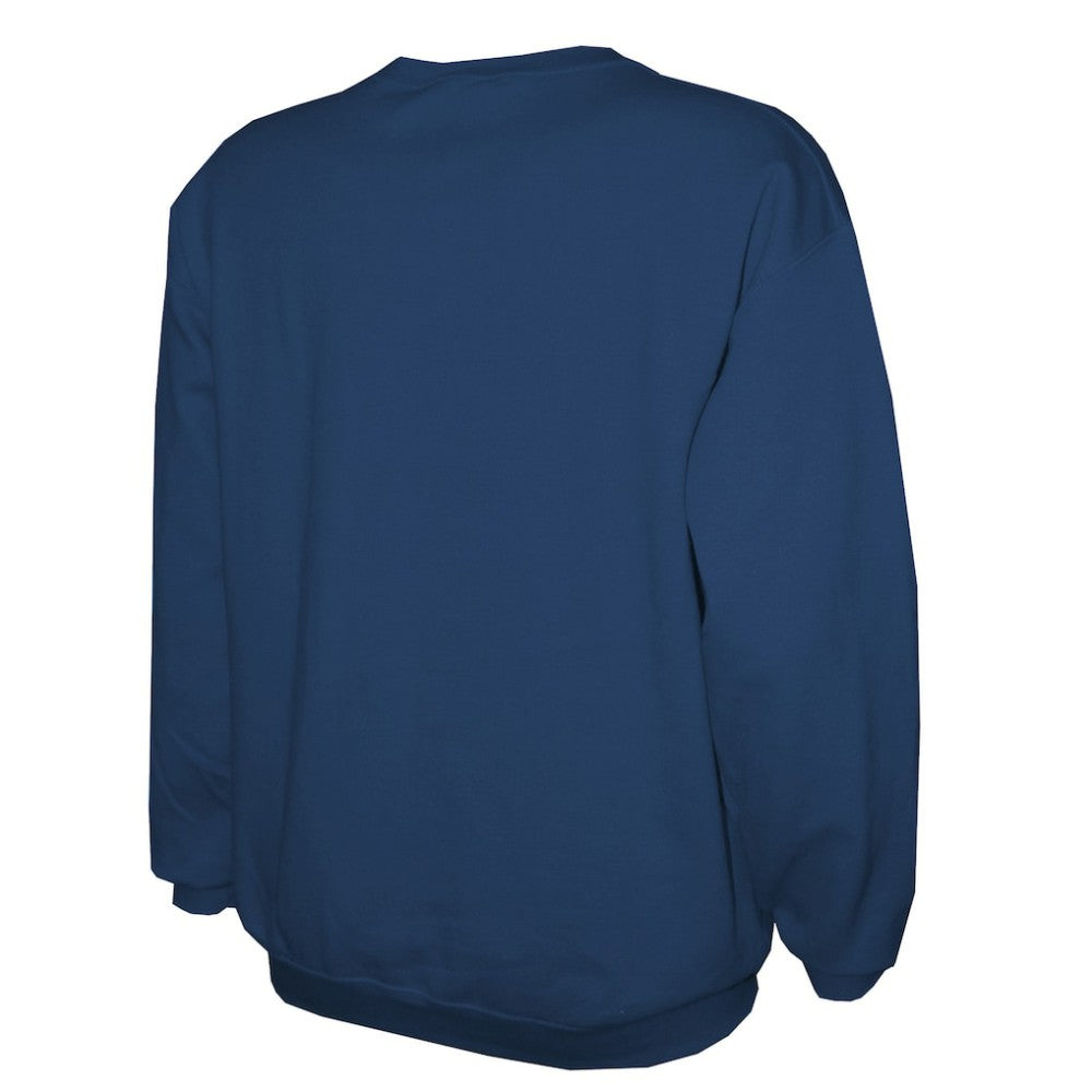 Tampa Bay Rays Stitches Lightweight Crew Sweatshirt Navy