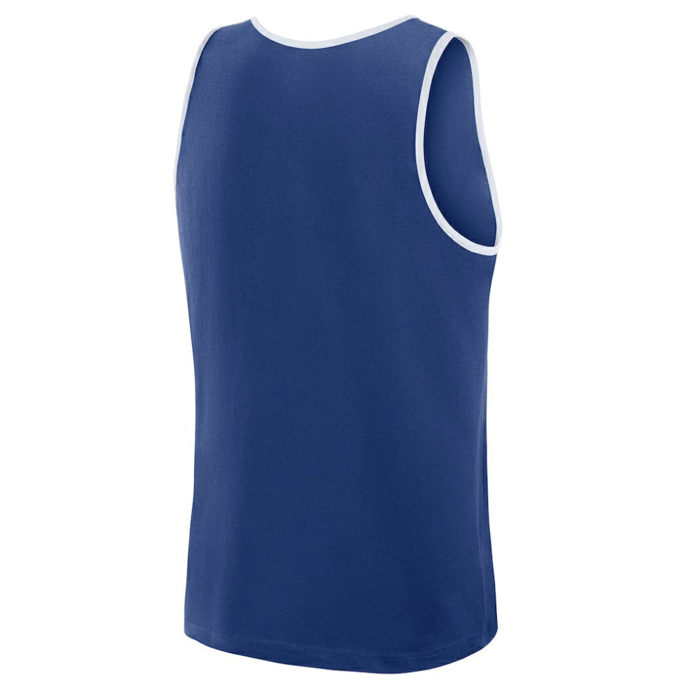 Tampa Bay Lightning Logo Athletic Unmatched Success Tank Top Blue