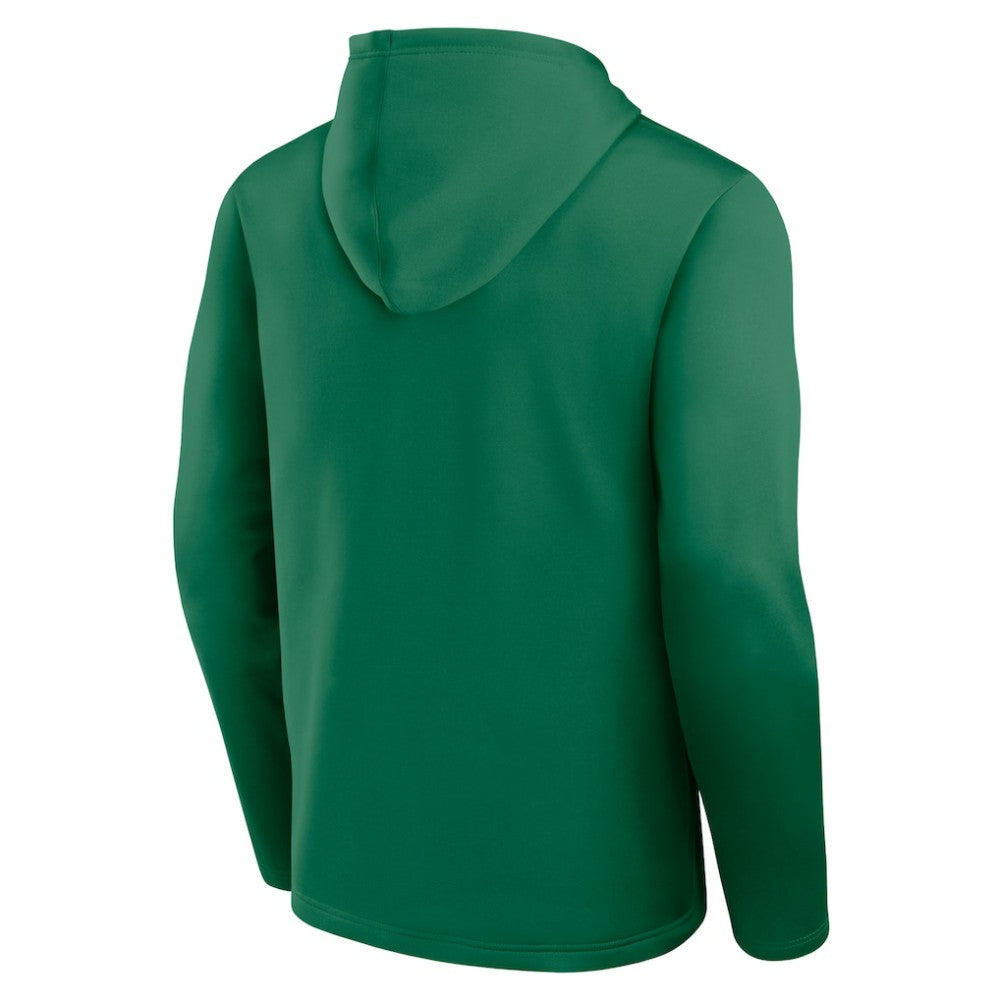 Dallas Stars Logo Athletic Head Start Pullover Hoodie Kelly Green