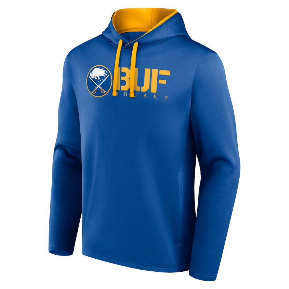 Buffalo Sabres Logo Athletic Head Start Pullover Hoodie Royal
