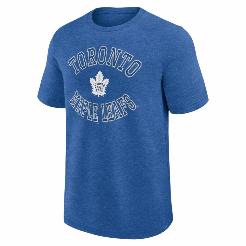 Toronto Maple Leafs Logo Athletic Success T-Shirt Heather Blue