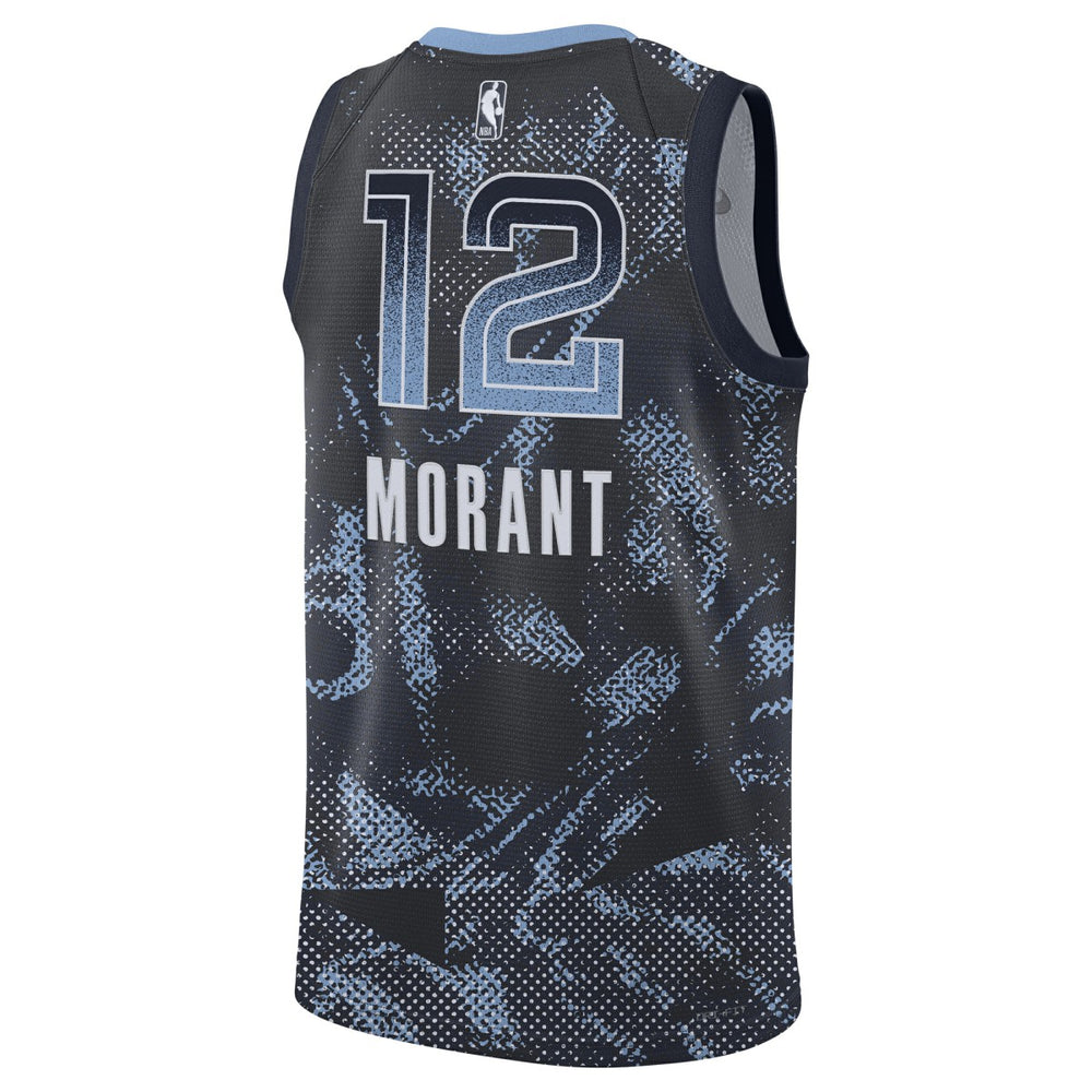 Ja Morant Memphis Grizzlies Unisex 2025 Select Series Swingman Player Jersey - Navy