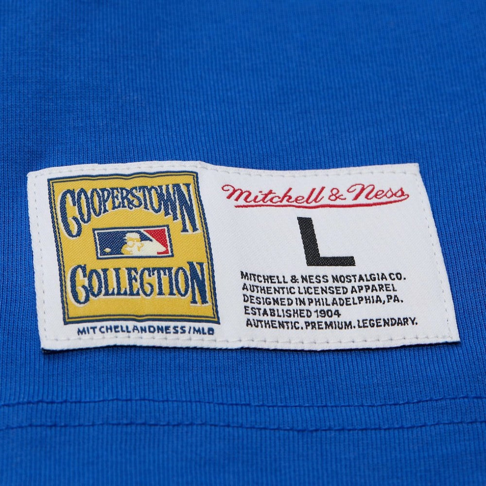 Hank Aaron Atlanta Braves Legends Collection Vintage Logo T-Shirt Royal | Mitchell & Ness