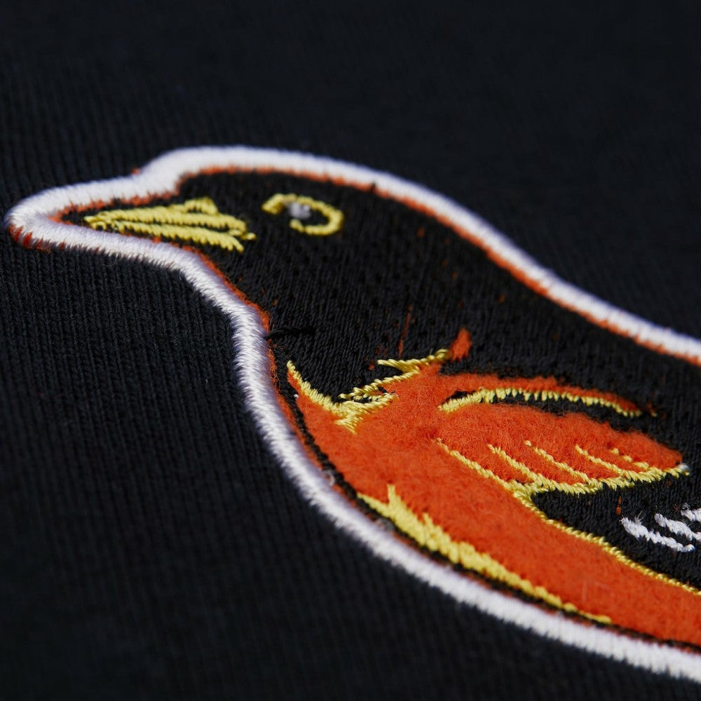 Cal Ripken Jr. Baltimore Orioles Legends Collection Vintage Logo T-Shirt Black | Mitchell & Ness