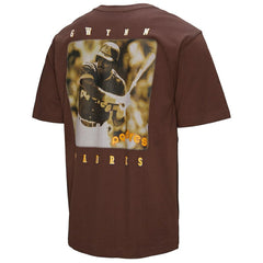 Tony Gwynn San Diego Padres Legends Collection Vintage Logo T-Shirt Brown | Mitchell & Ness