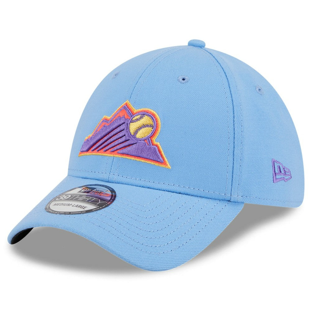 Colorado Rockies 2025 City Connect 39THIRTY Flex Hat Light Blue | New Era