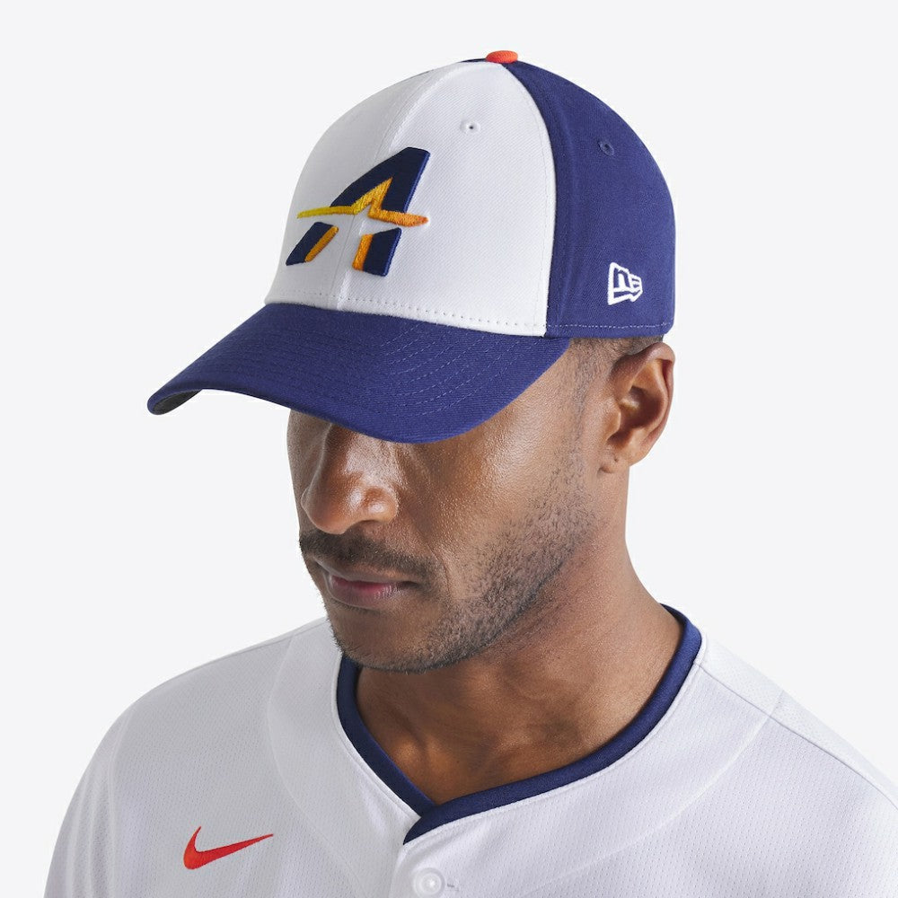 Houston Astros 2025 City Connect 39THIRTY Flex Hat White/Navy | New Era