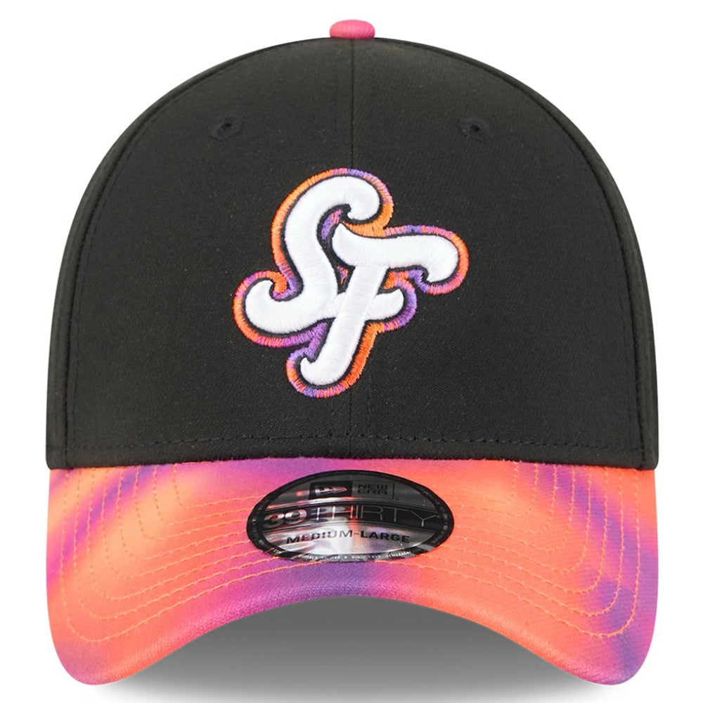 San Francisco Giants 2025 City Connect 39THIRTY Flex Hat Black/Orange | New Era