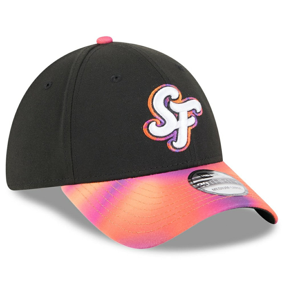 San Francisco Giants 2025 City Connect 39THIRTY Flex Hat Black/Orange | New Era