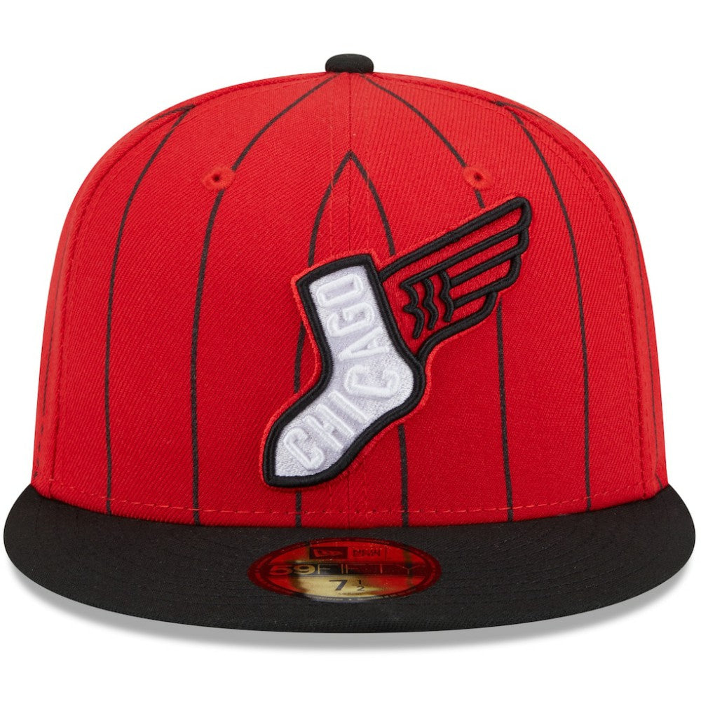 Chicago White Sox 2025 City Connect 59FIFTY Fitted Hat Red/Black | New Era
