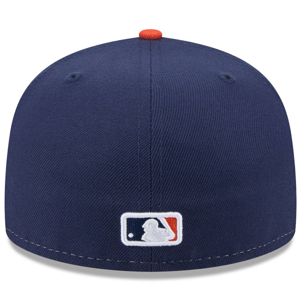 Houston Astros 2025 City Connect 59FIFTY Fitted Hat White/Navy | New Era
