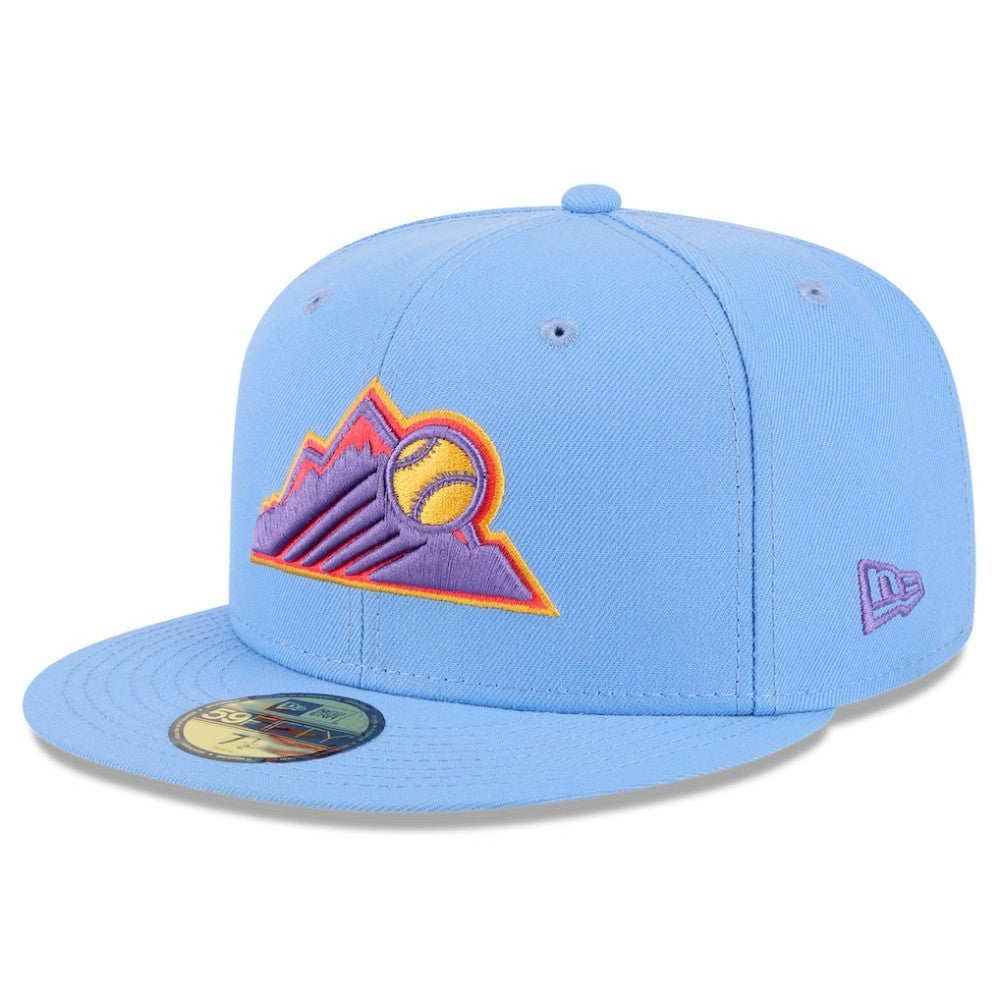 Colorado Rockies 2025 City Connect 59FIFTY Fitted Hat Light Blue | New Era