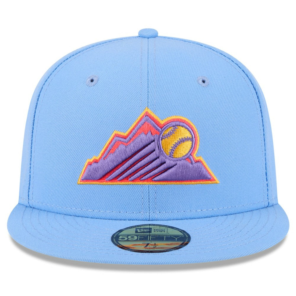 Colorado Rockies 2025 City Connect 59FIFTY Fitted Hat Light Blue | New Era