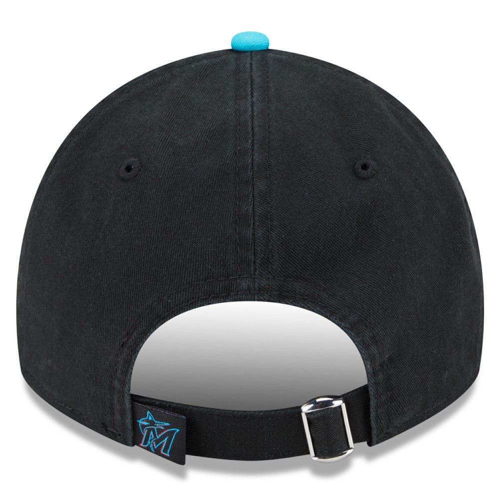 Miami Marlins 2025 City Connect 9TWENTY Adjustable Hat Black/Pink | New Era