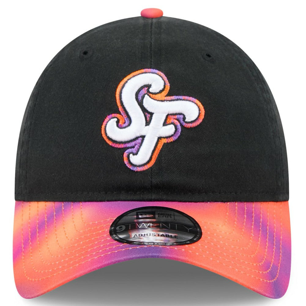 San Francisco Giants 2025 City Connect 9TWENTY Adjustable Hat Black/Orange | New Era
