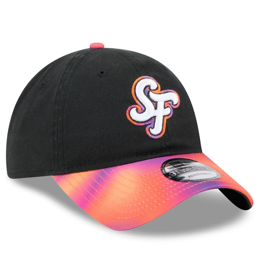 San Francisco Giants 2025 City Connect 9TWENTY Adjustable Hat Black/Orange | New Era