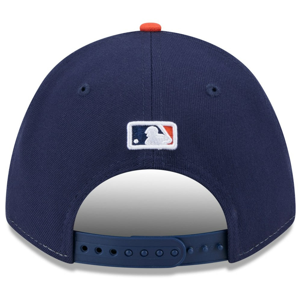Houston Astros 2025 City Connect 9FORTY M-Crown Adjustable Hat White/Navy | New Era
