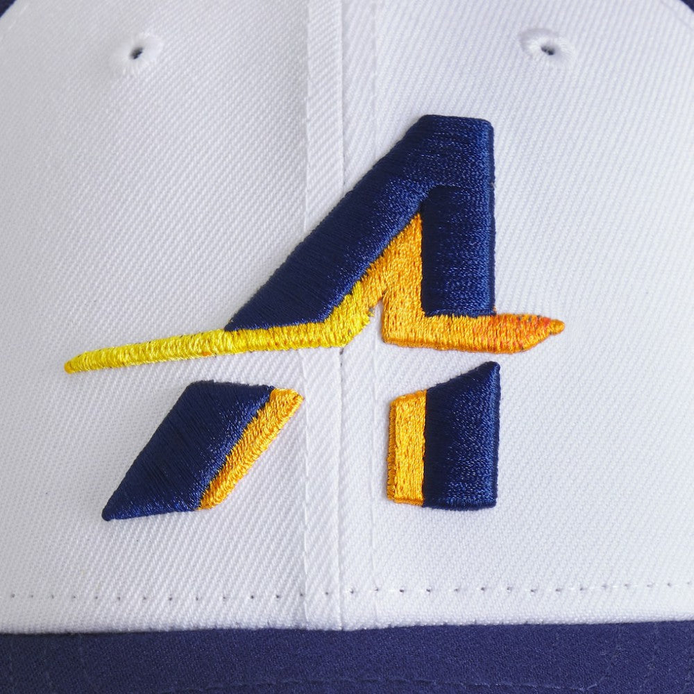 Houston Astros 2025 City Connect 9FORTY M-Crown Adjustable Hat White/Navy | New Era