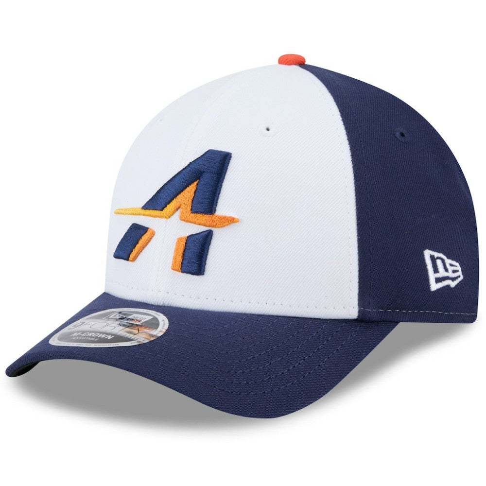 Houston Astros 2025 City Connect 9FORTY M-Crown Adjustable Hat White/Navy | New Era